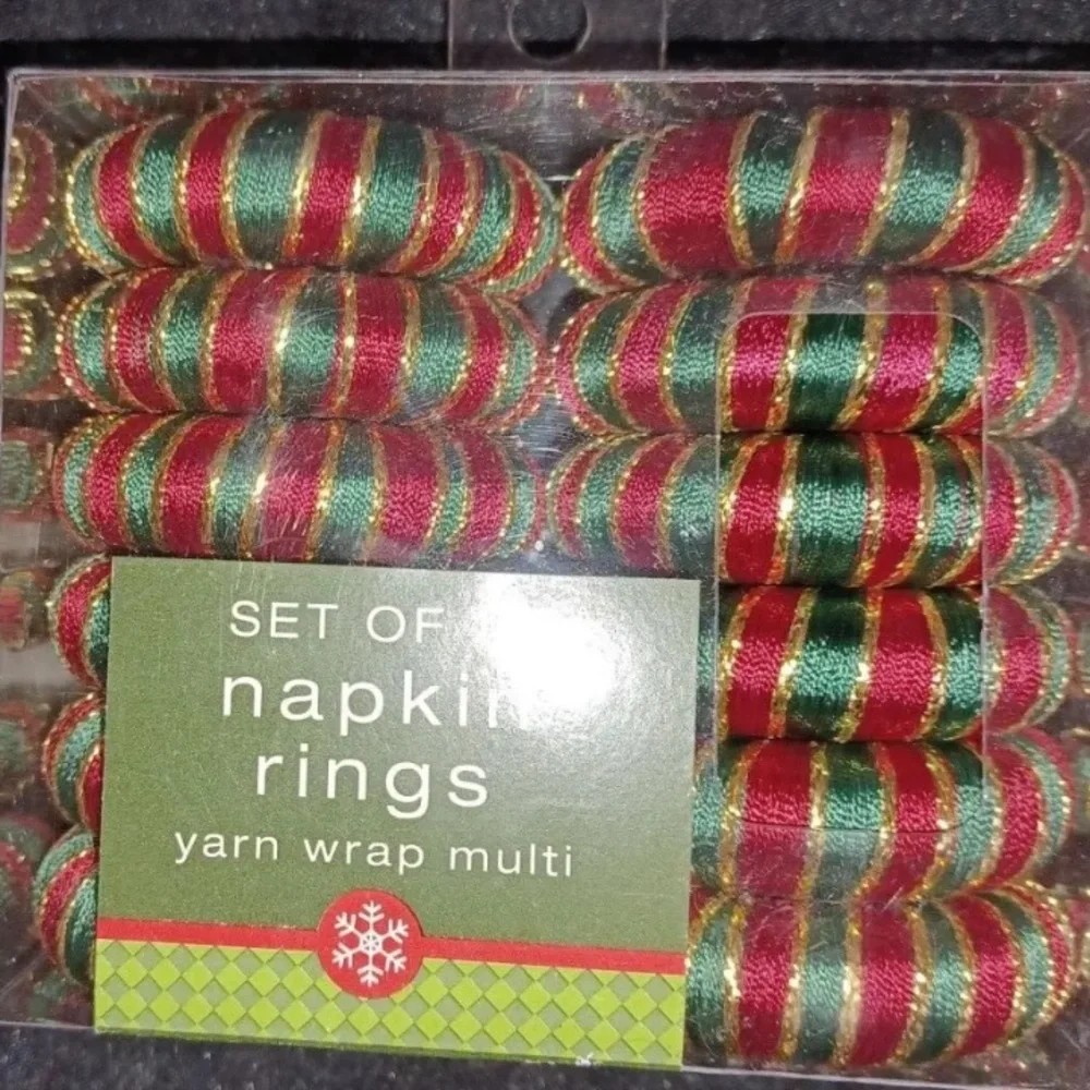 NWT Vintage napkin holders set of 12